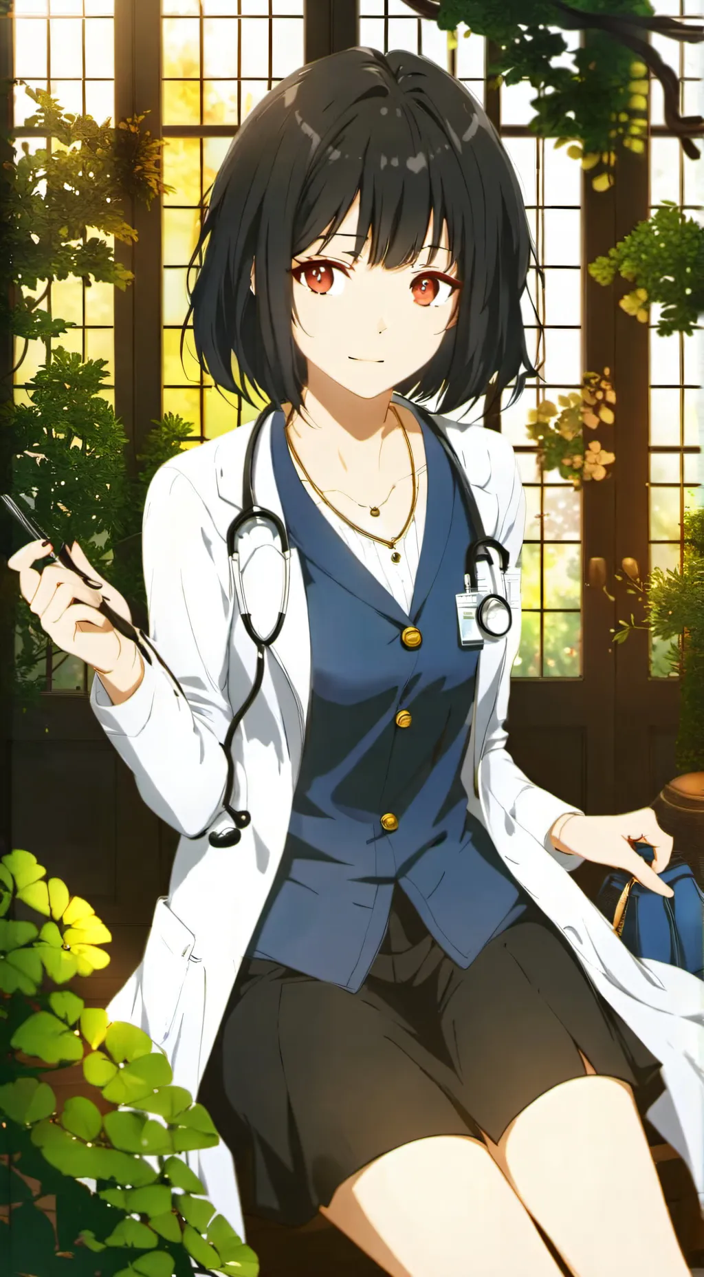 ai character: amanda background