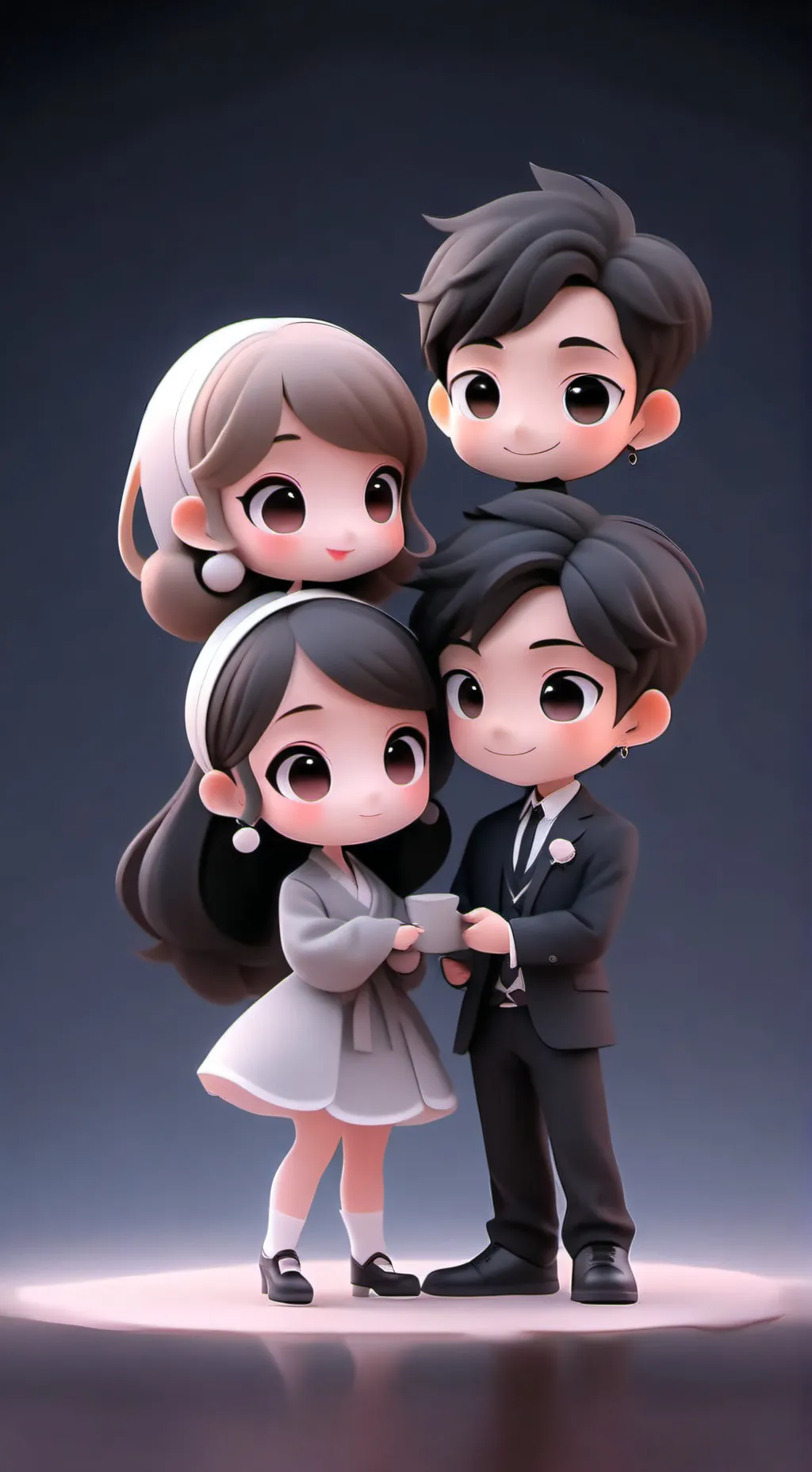 ai character: .friend group background