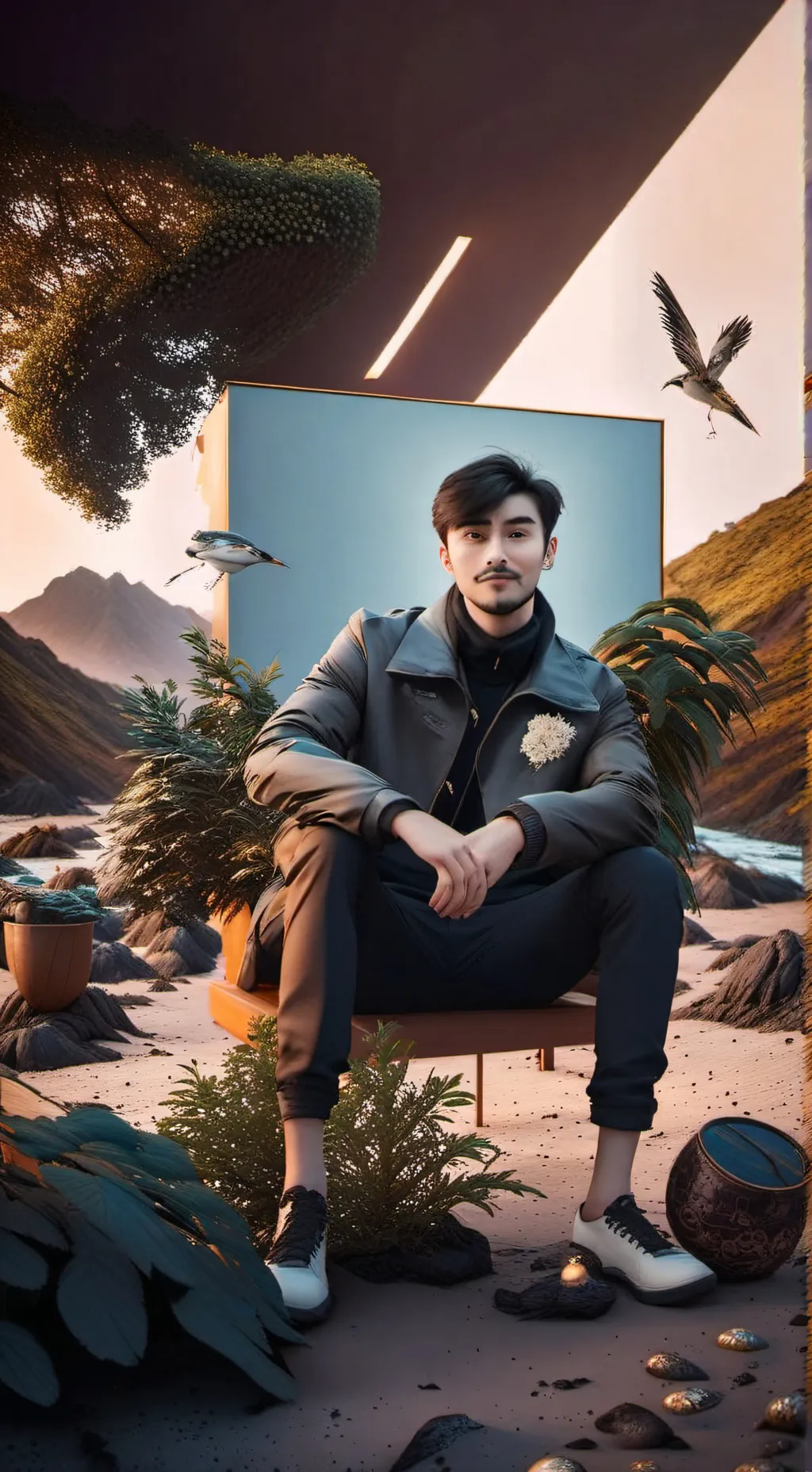 ai character: damilo background