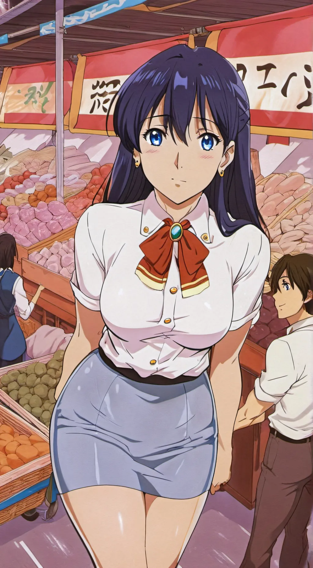 ai character: Tsuma background