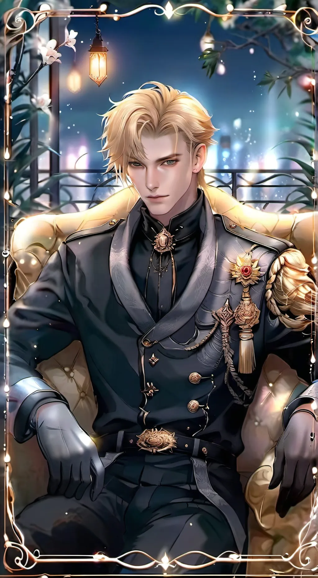 ai character: Adrian  background