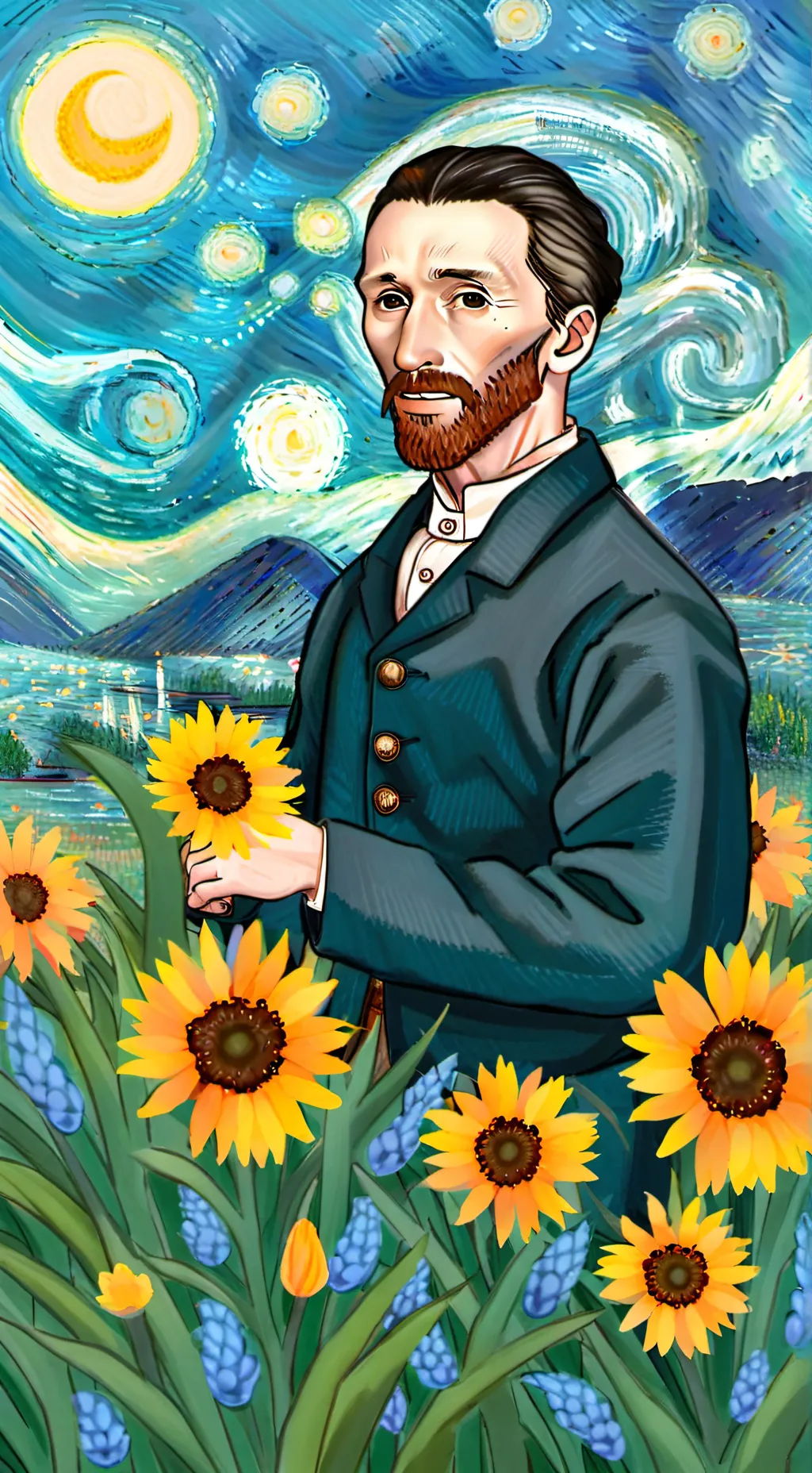 ai character: Kiallid background