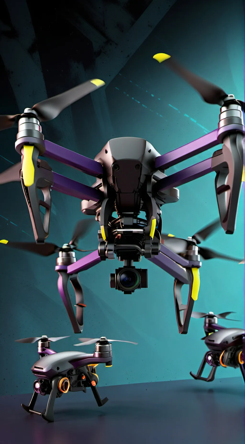 ai character: Murder drones background