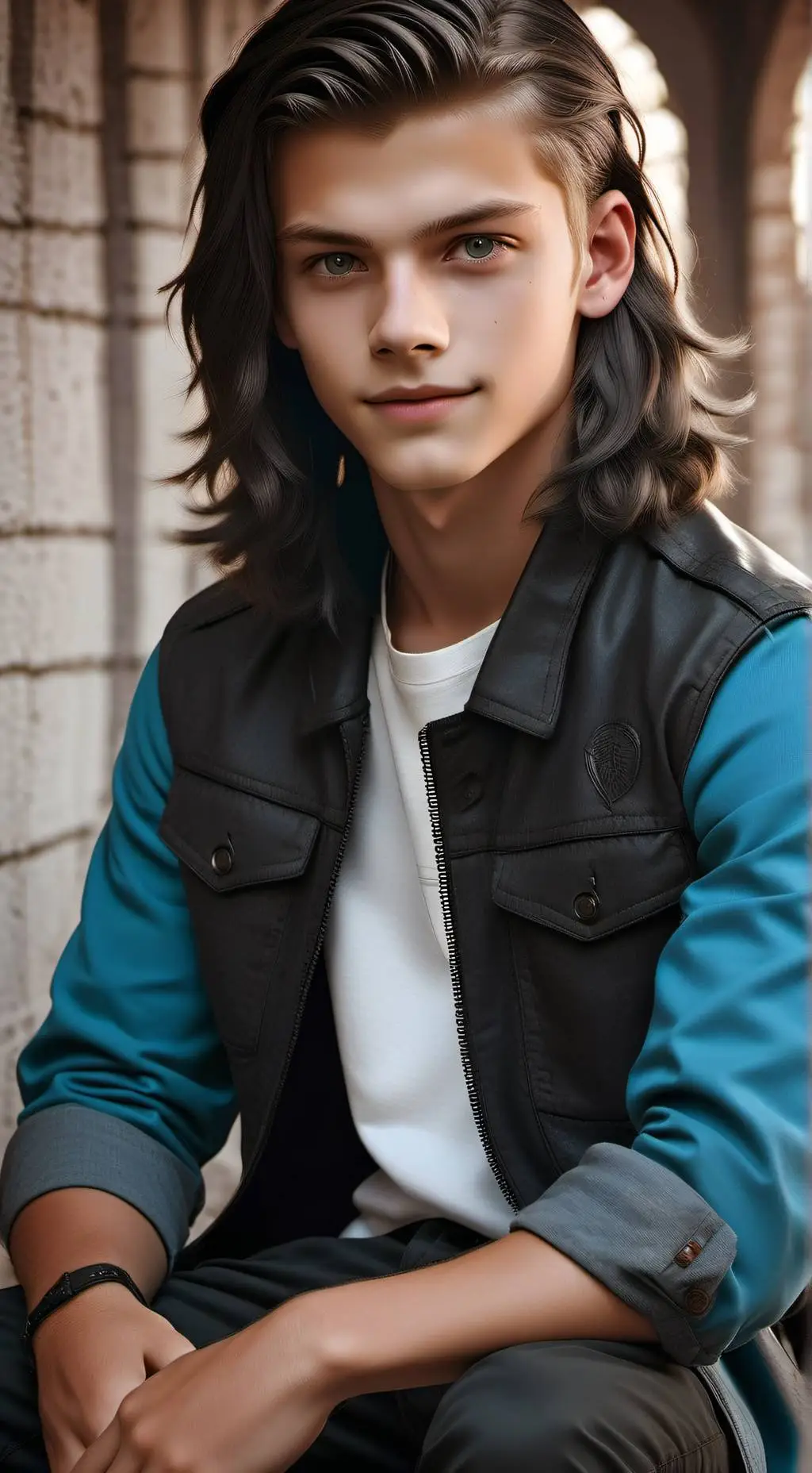 ai character: Niklas  background