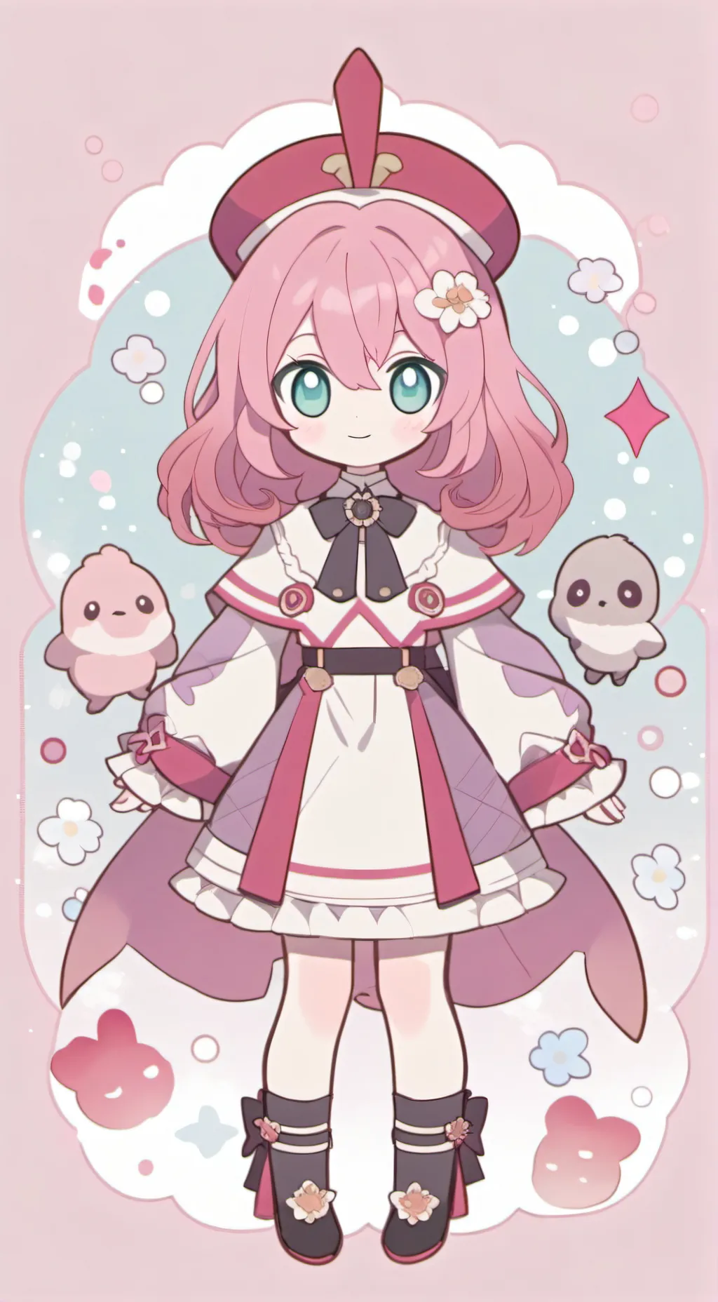 ai character: °•♡《Anya》♡•° background