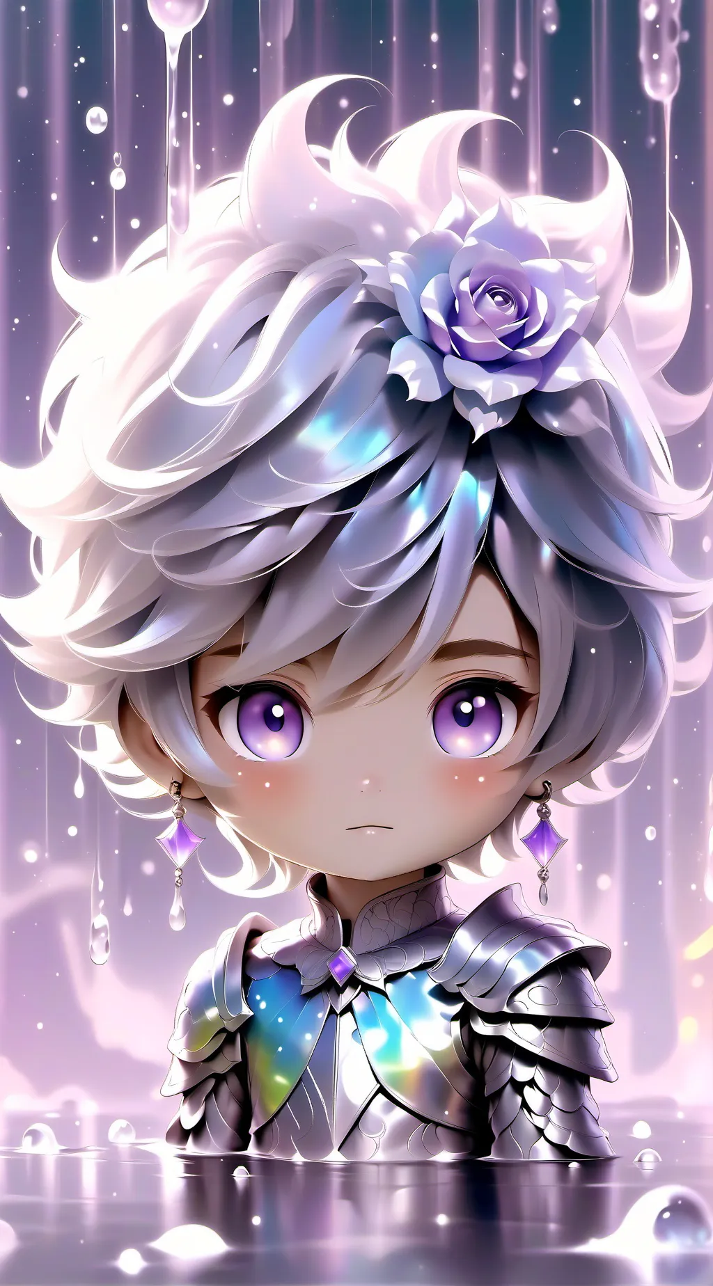 ai character: iris background