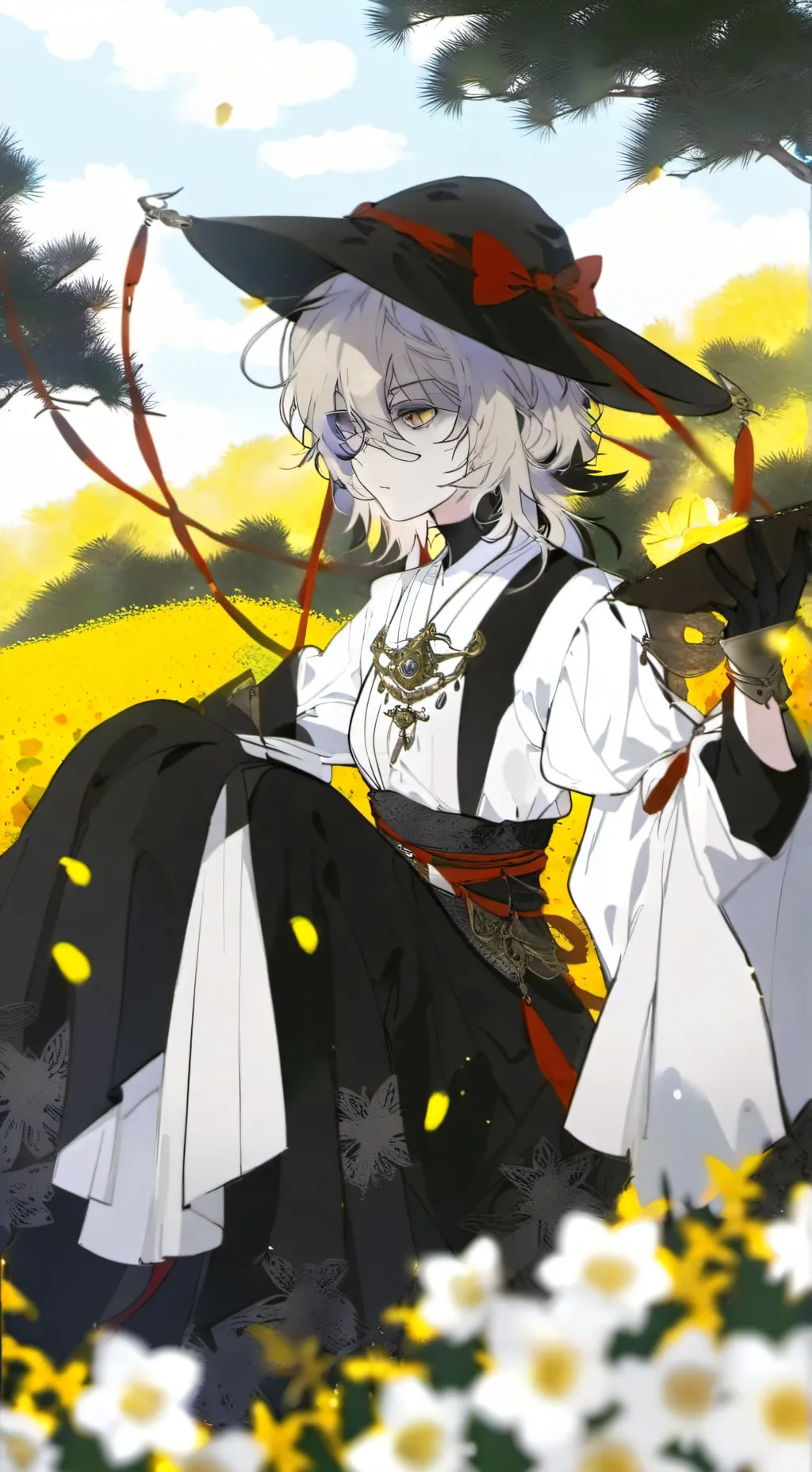 ai character: MD background