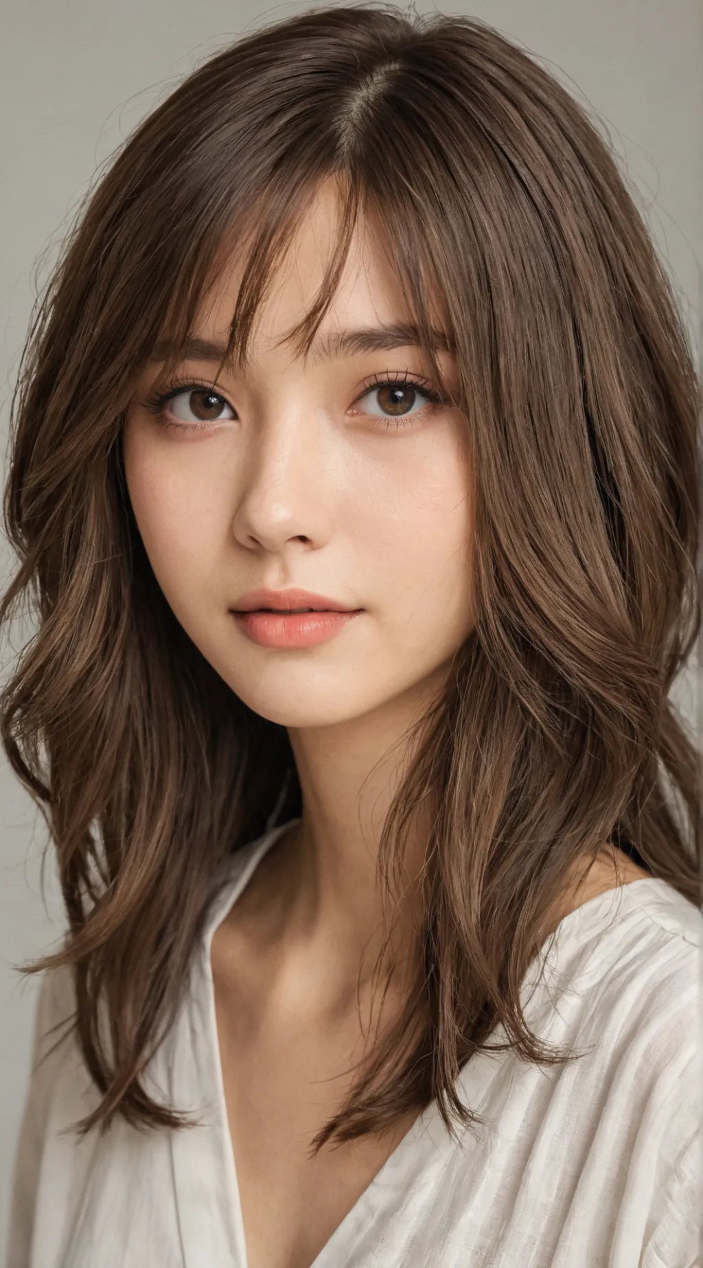 ai character: crazy fan  girl background