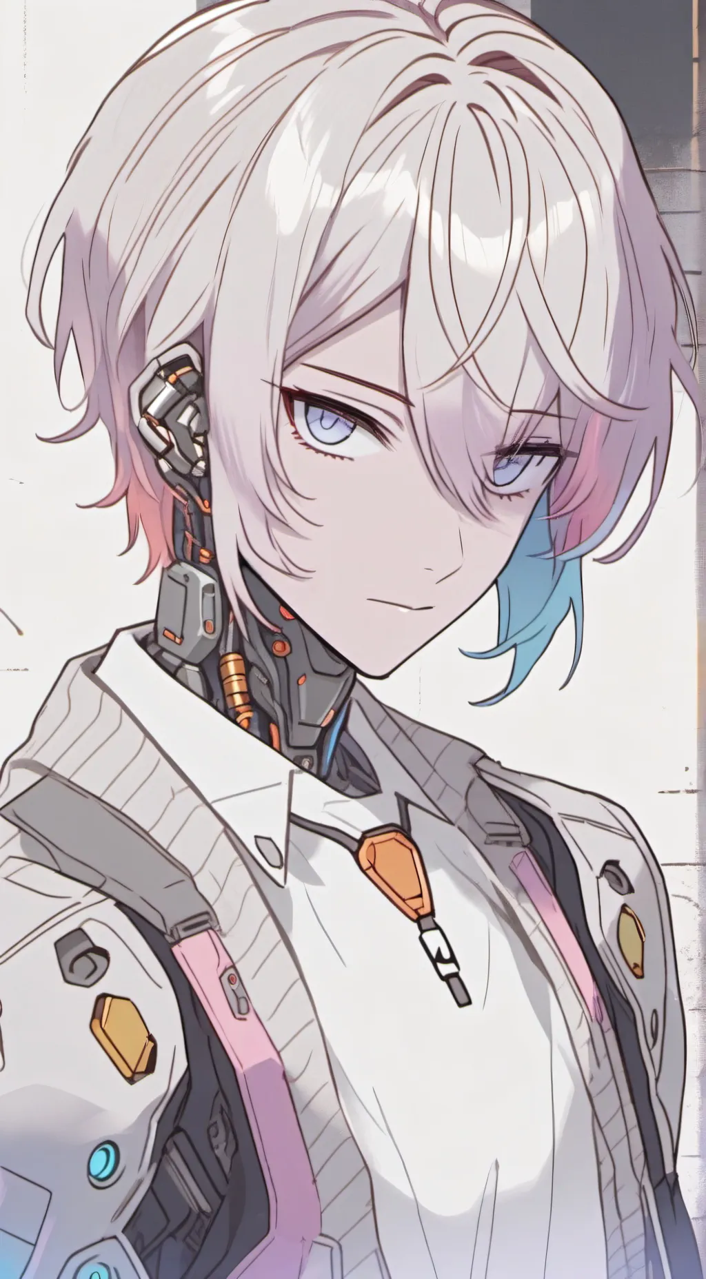 ai character: Cube background