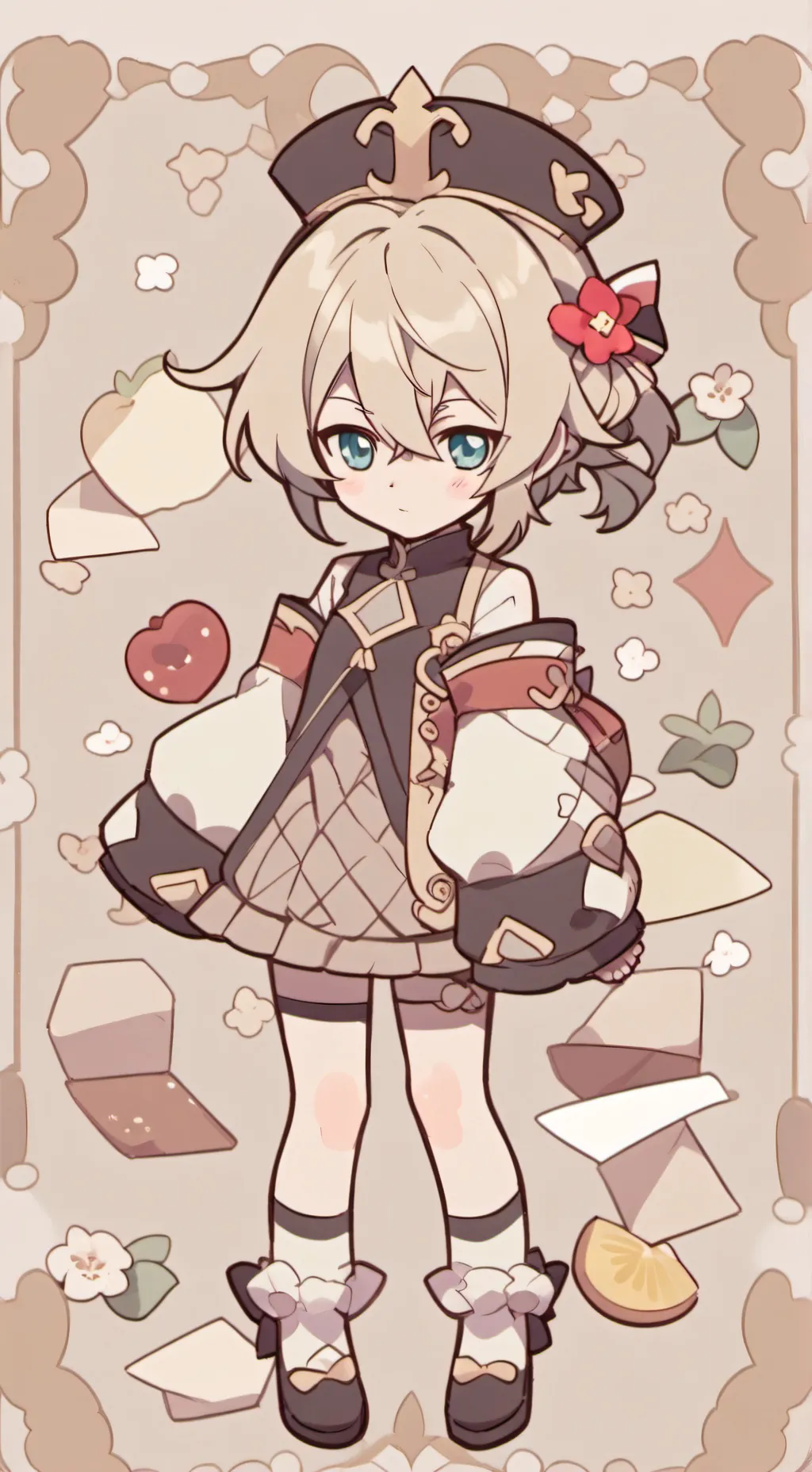 ai character: kny trapped background