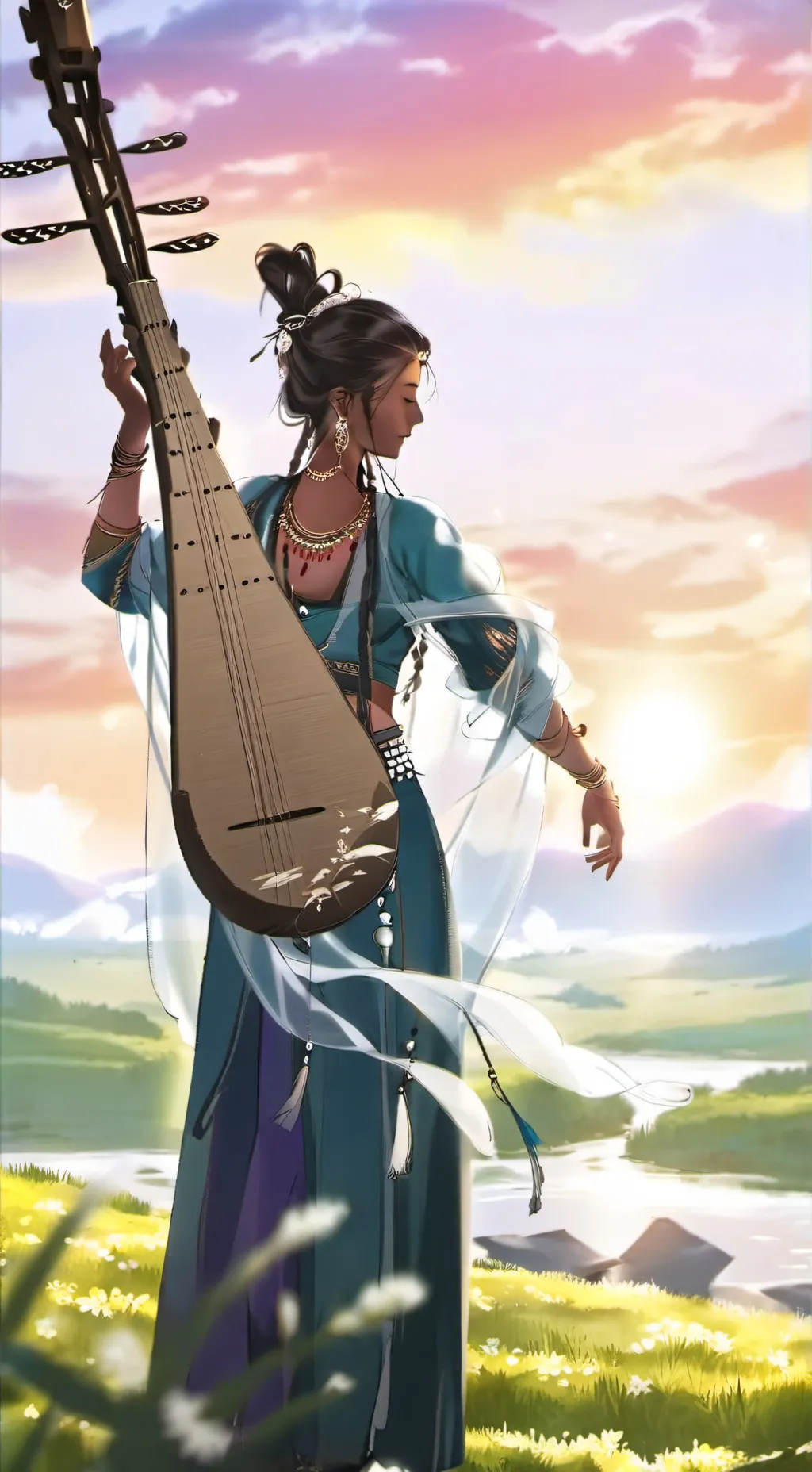 ai character: p background