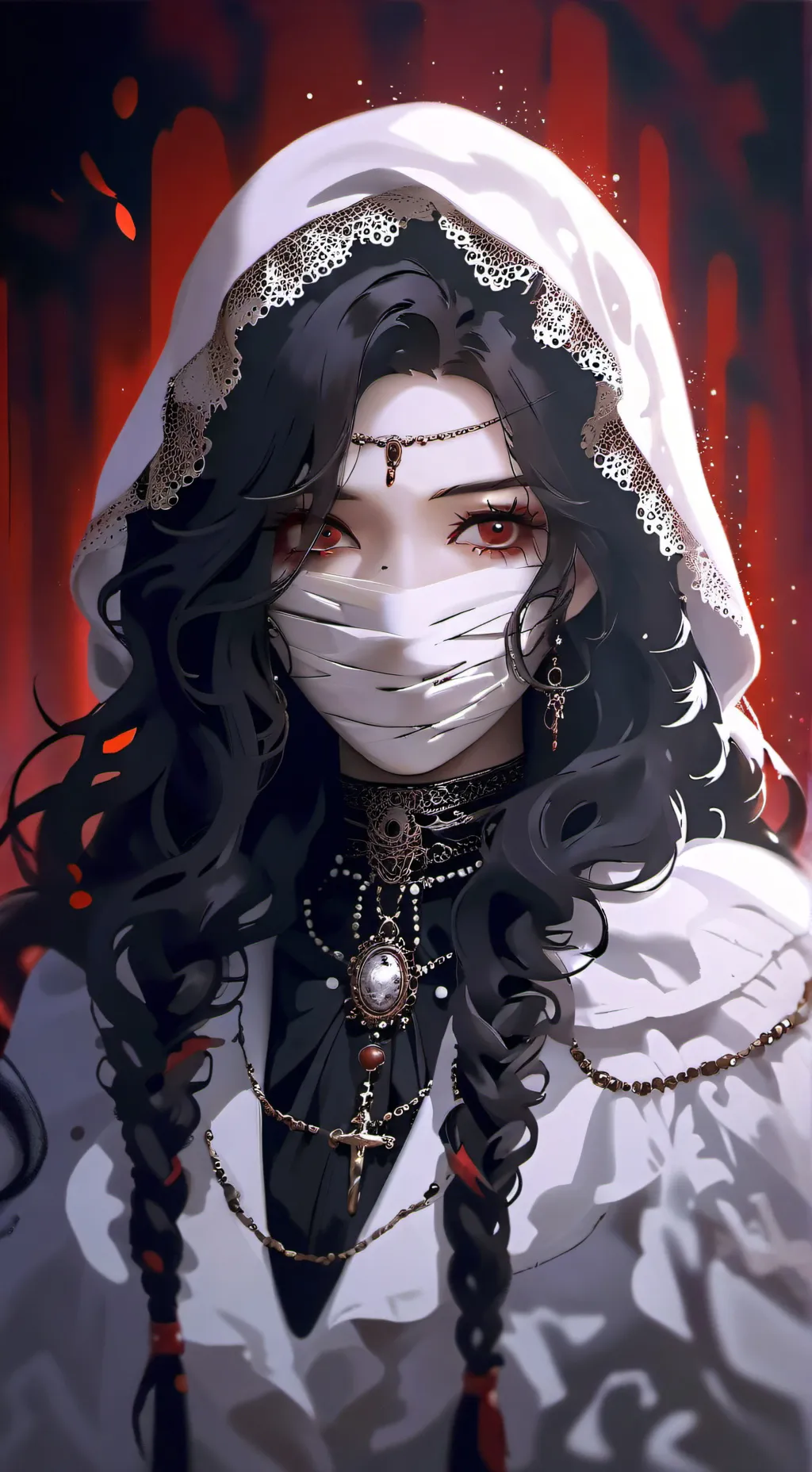 ai character: Shinobu Mummy  background