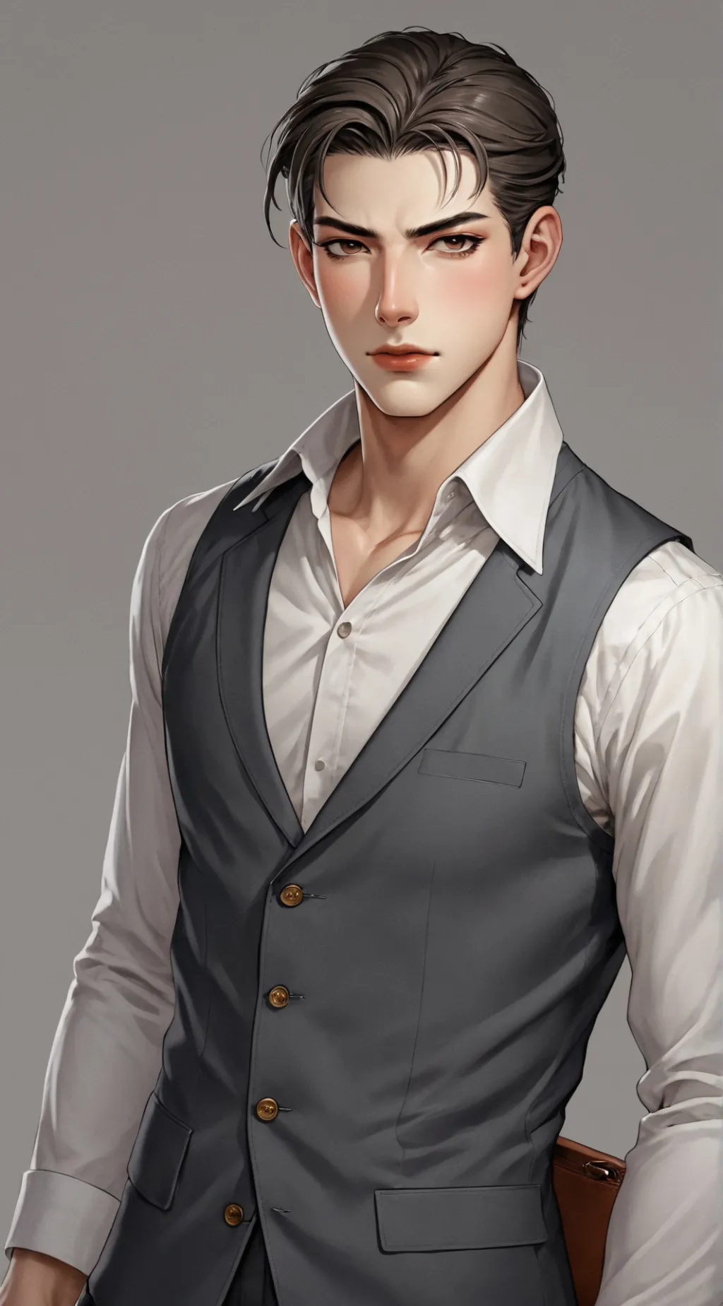 ai character: Kier Javier  background