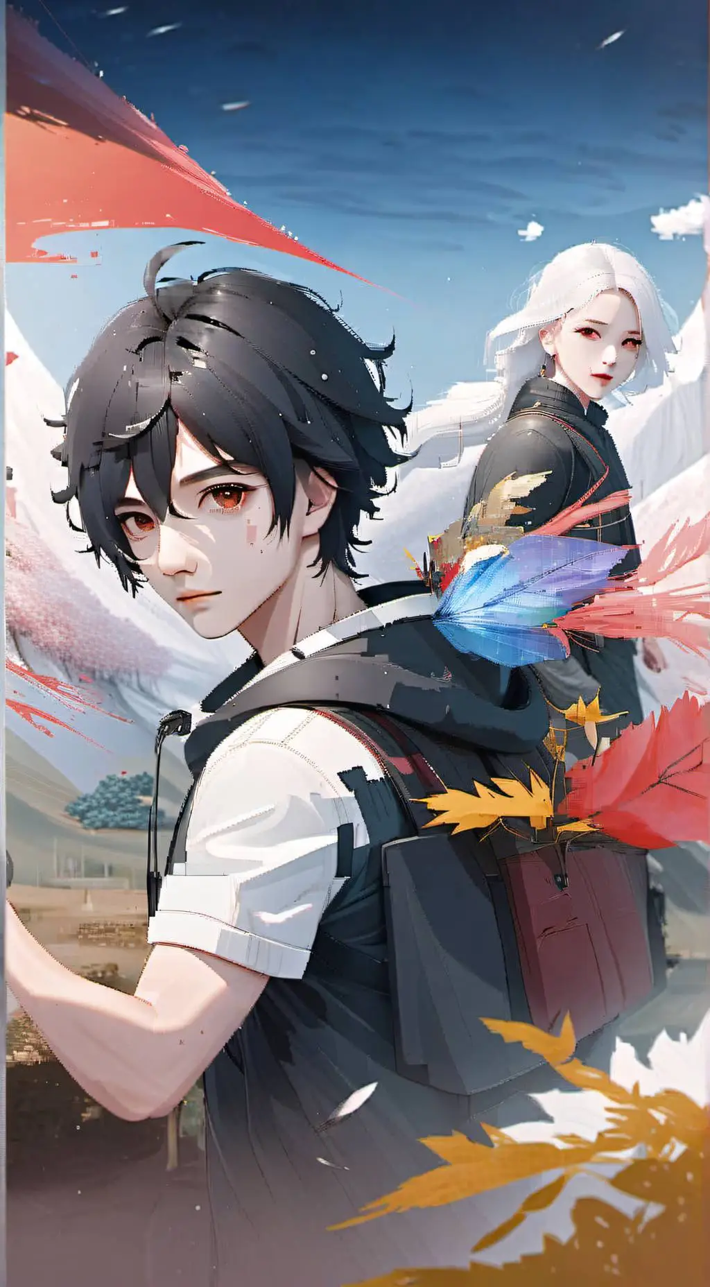 ai character: Kj x dw remake background