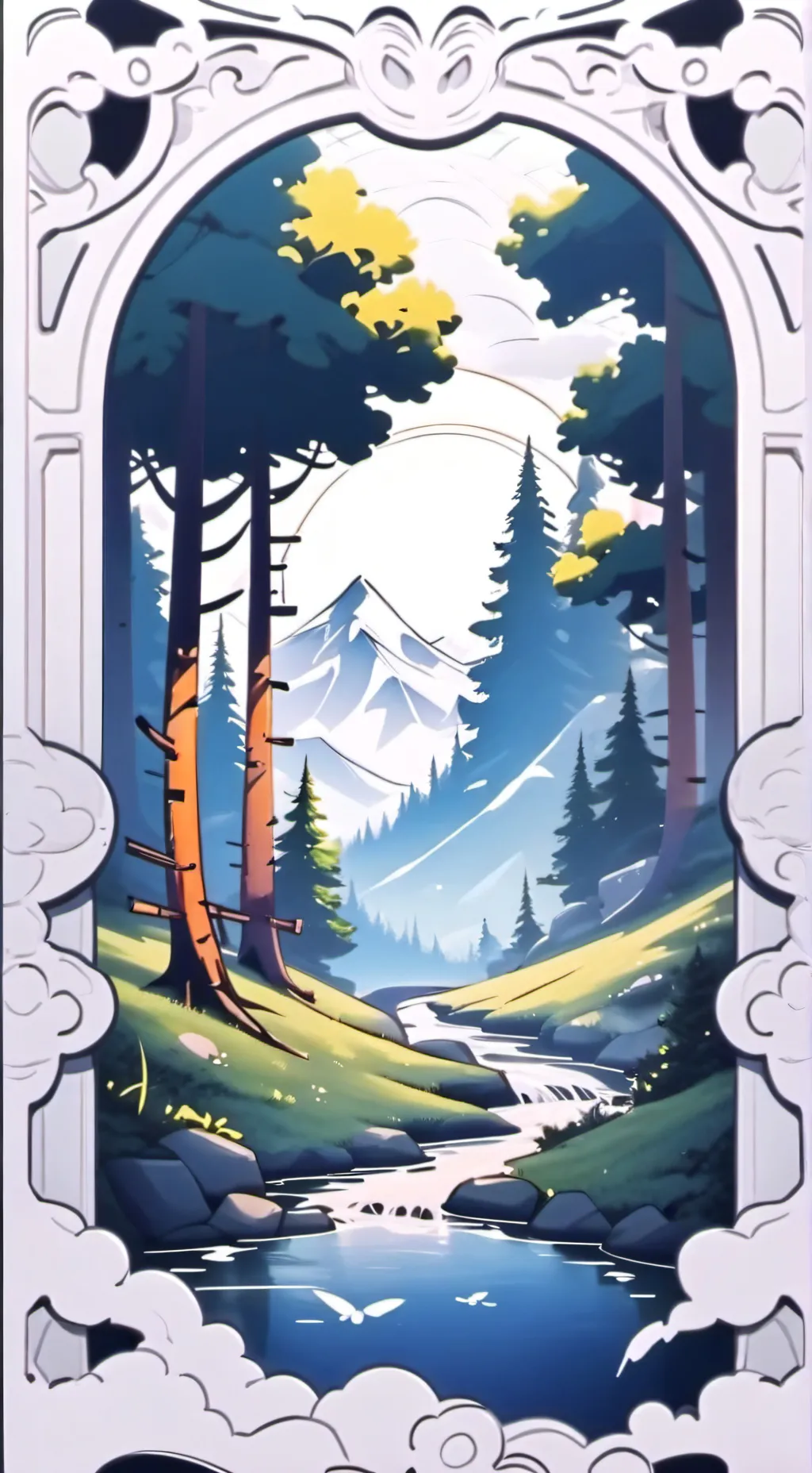 ai character: my dandys world background