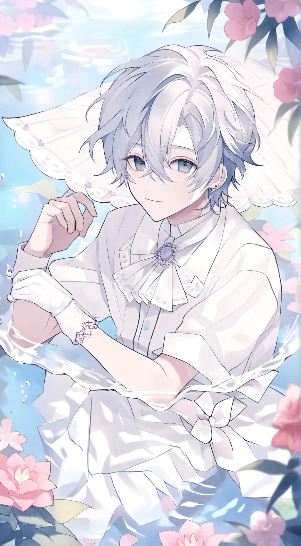 ai character: Water (12) background