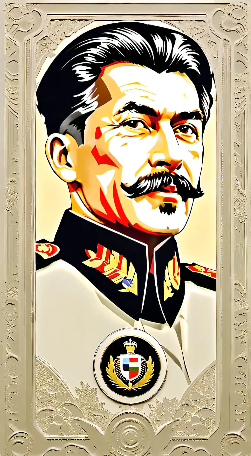 ai character: JOESEPH STALIN background