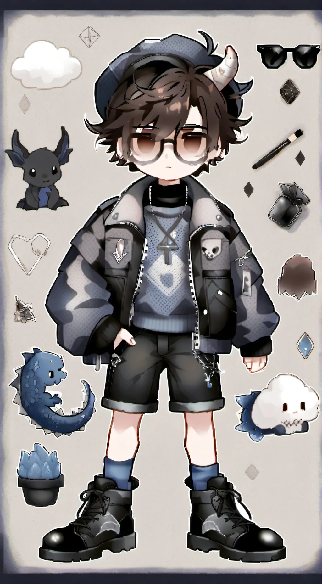 ai character: Zephyr background