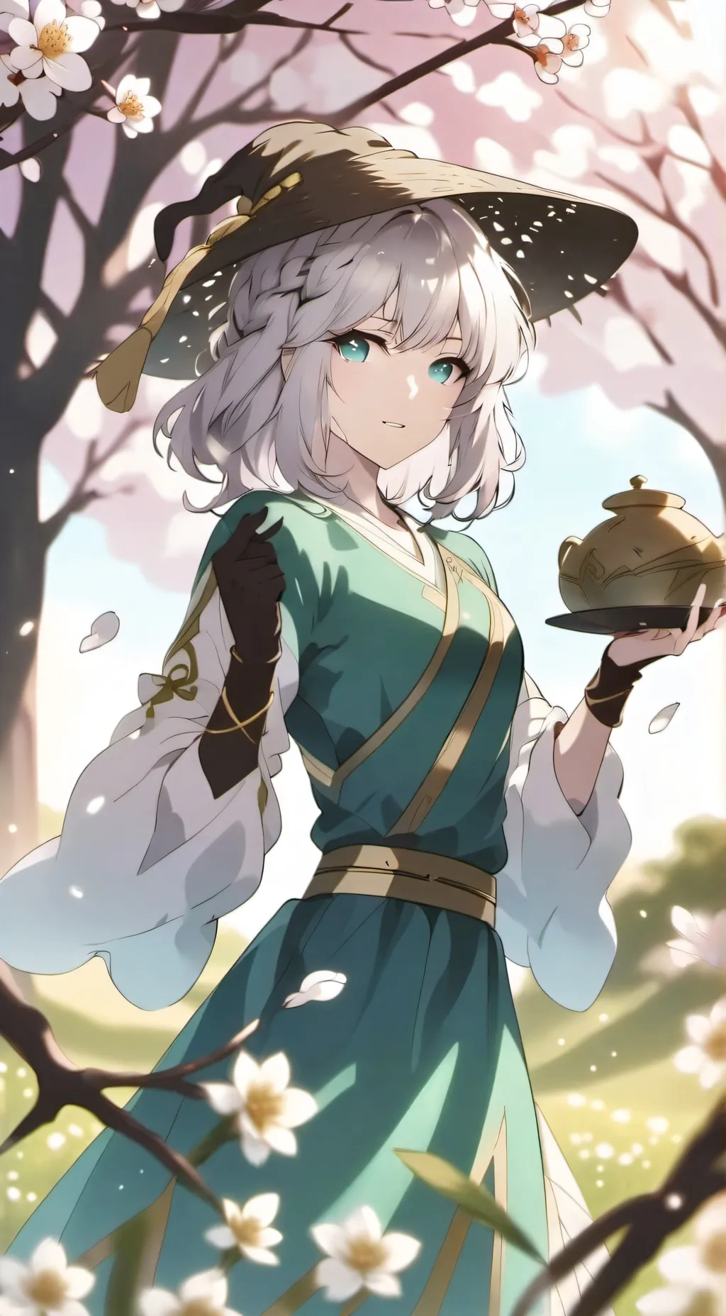 ai character: amor poderoso  background