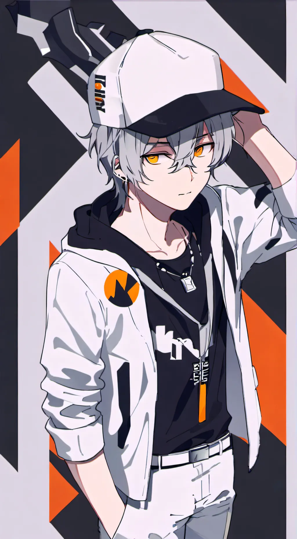 ai character: Noah ~🤍 background