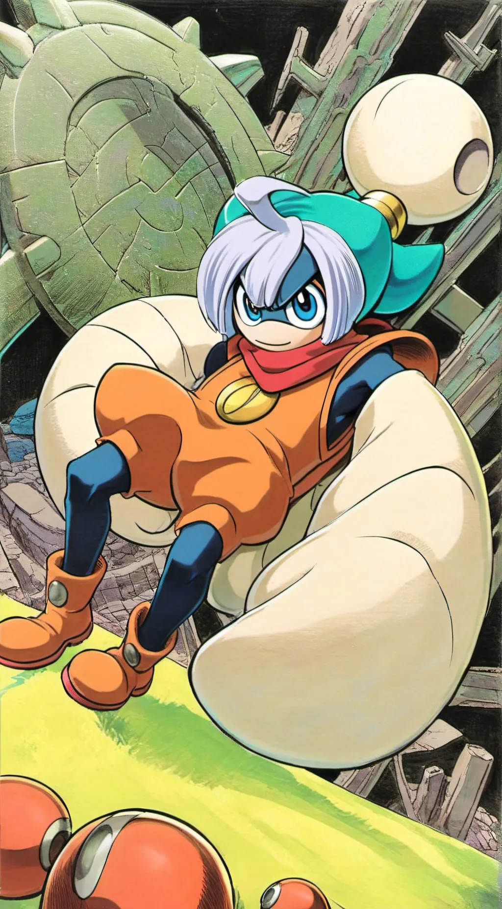 ai character: Sillydillo background