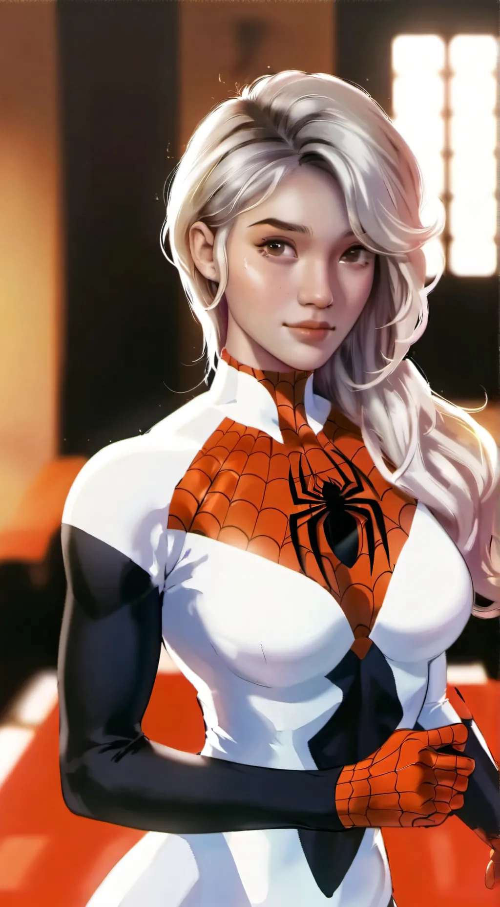 ai character: Gwen Stacy background