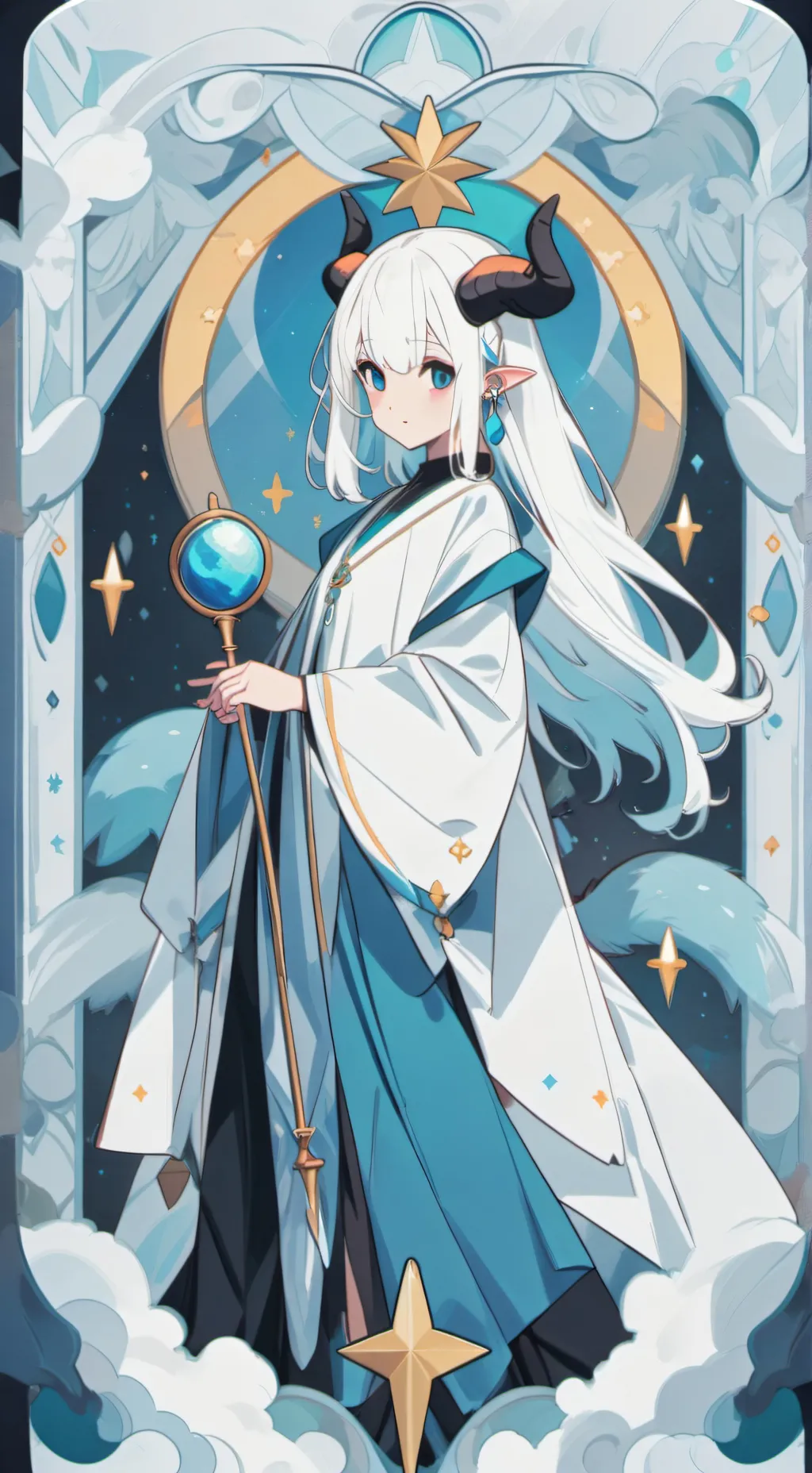 ai character: demon slayer  background