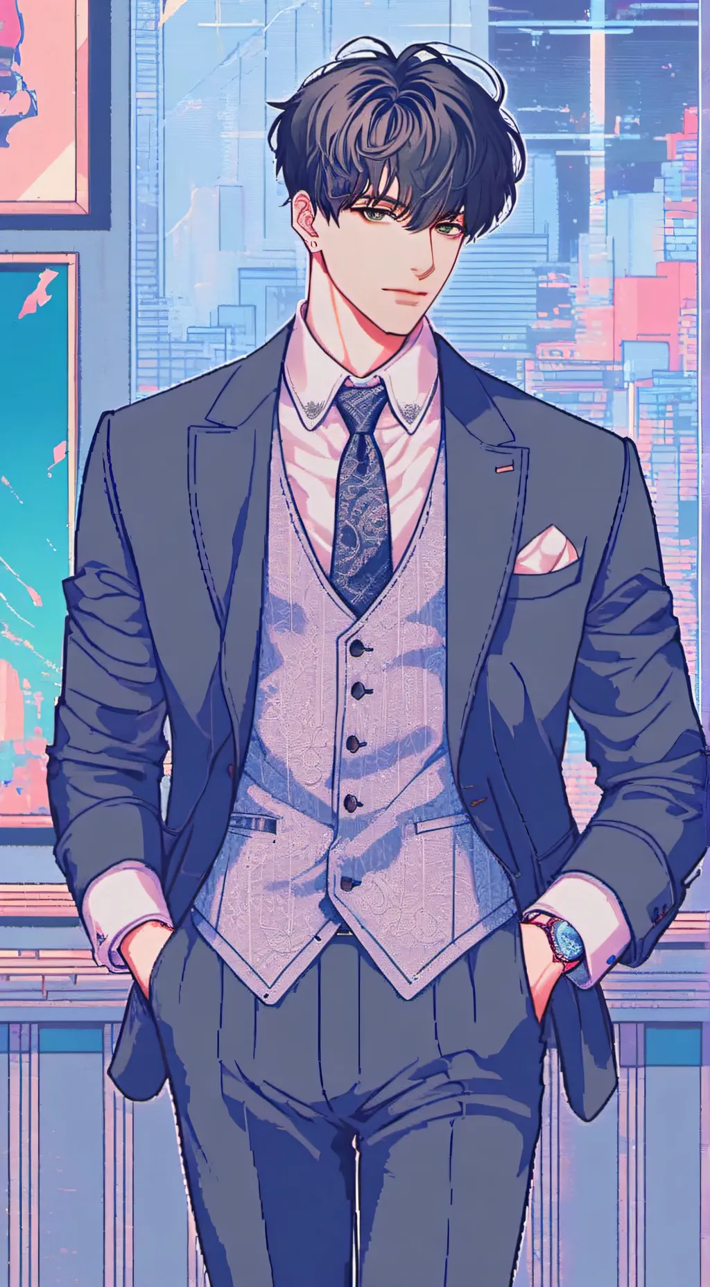 ai character: Dominic Cross background