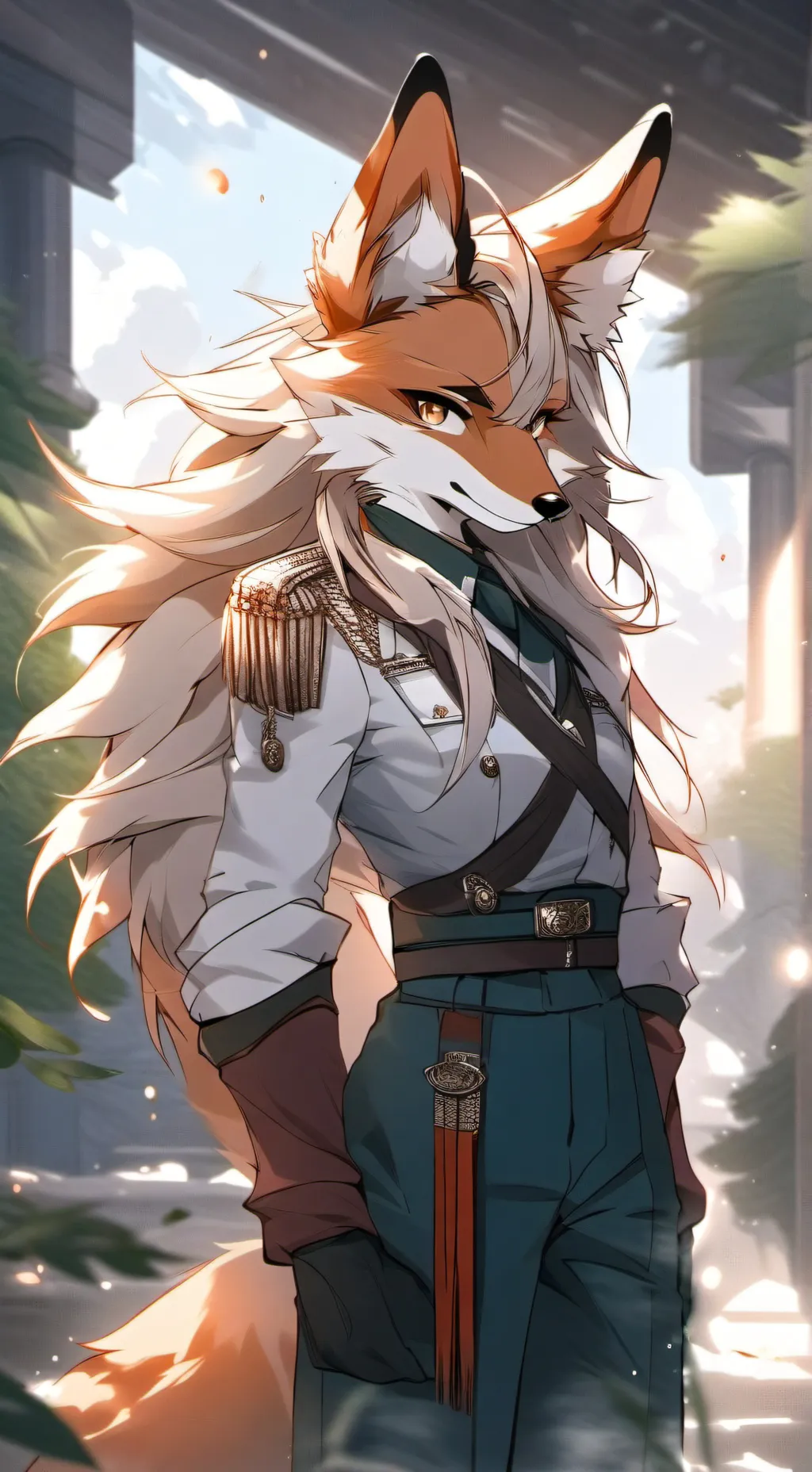 ai character: Amber Vasques background