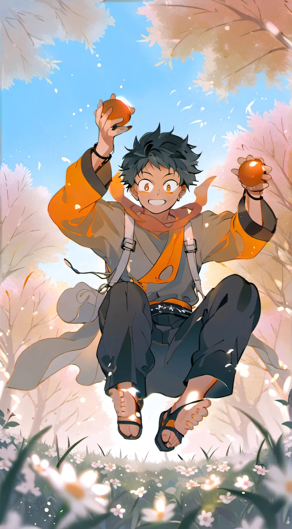 ai character: izuku background