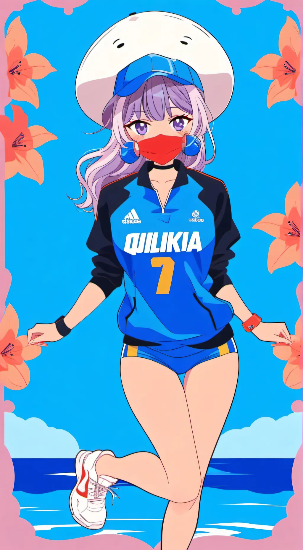 ai character: LILY 💗💗 background