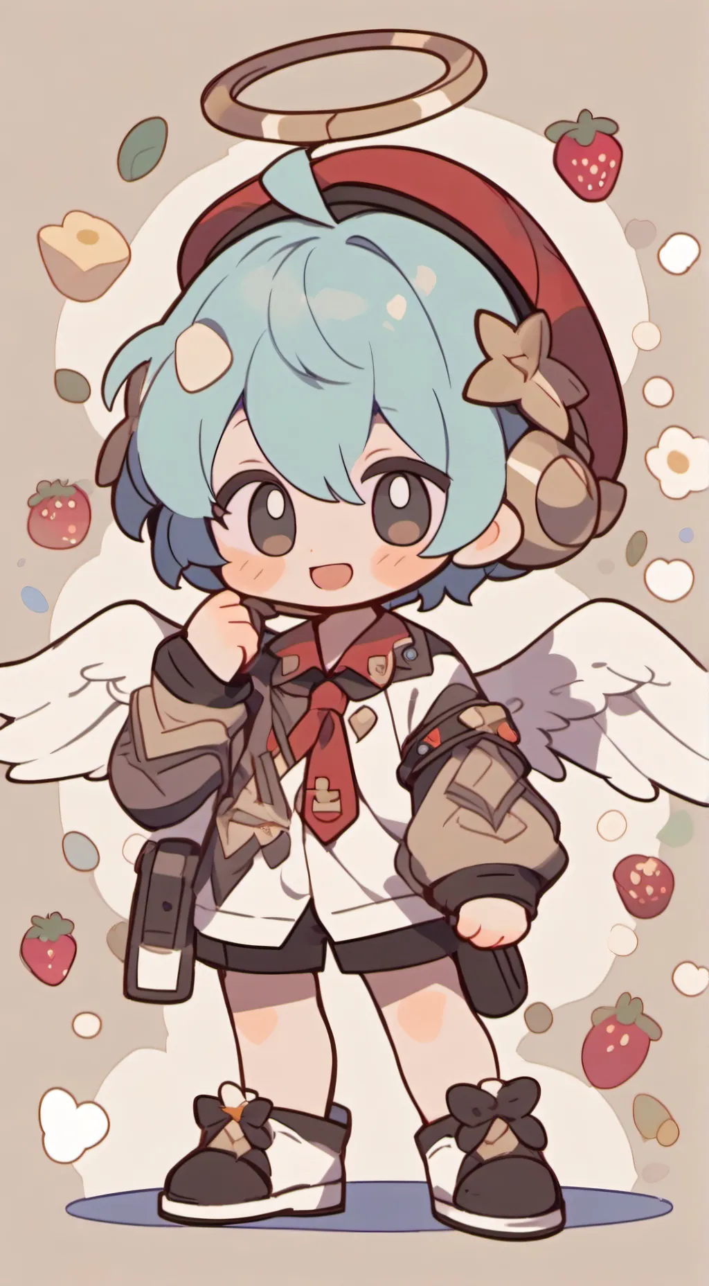 ai character: Guardian Angel BF background