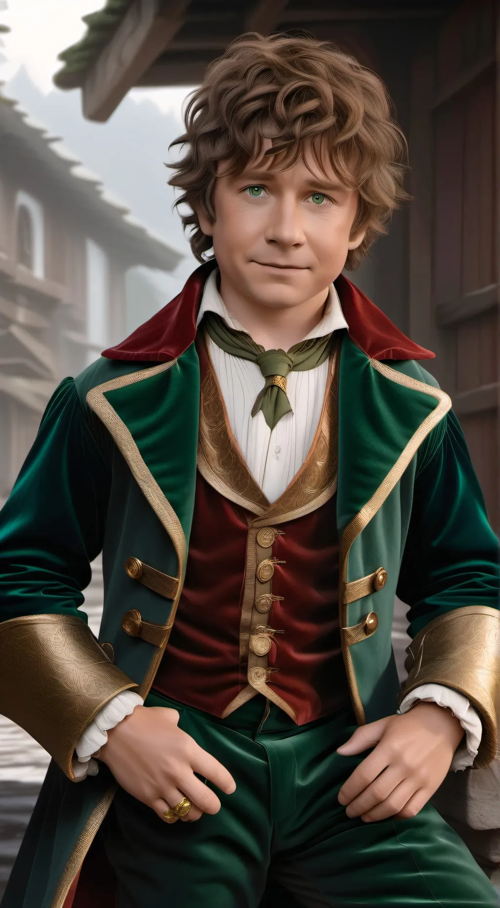 Talkie AI - Chat with Bilbo Baggins (AU)