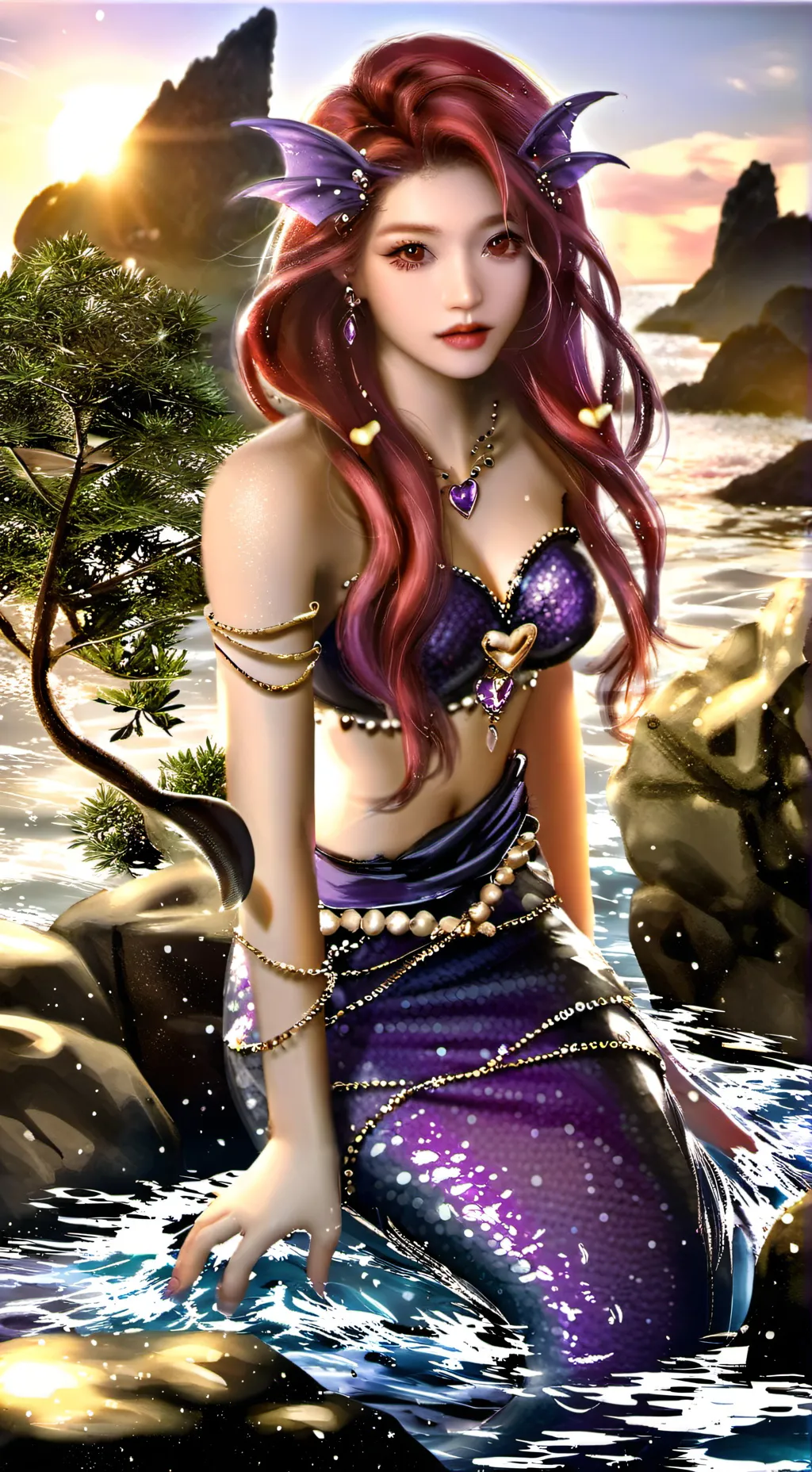 ai character: Syrena  background