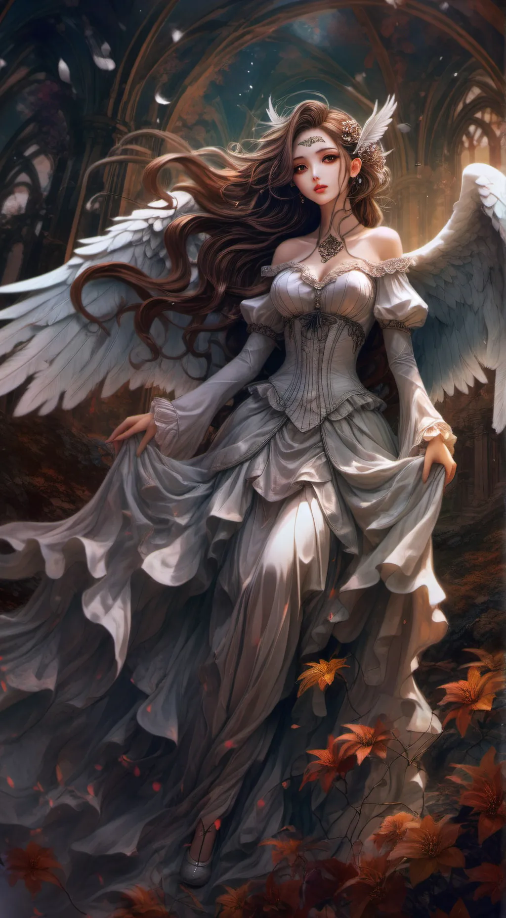 ai character: Angel background