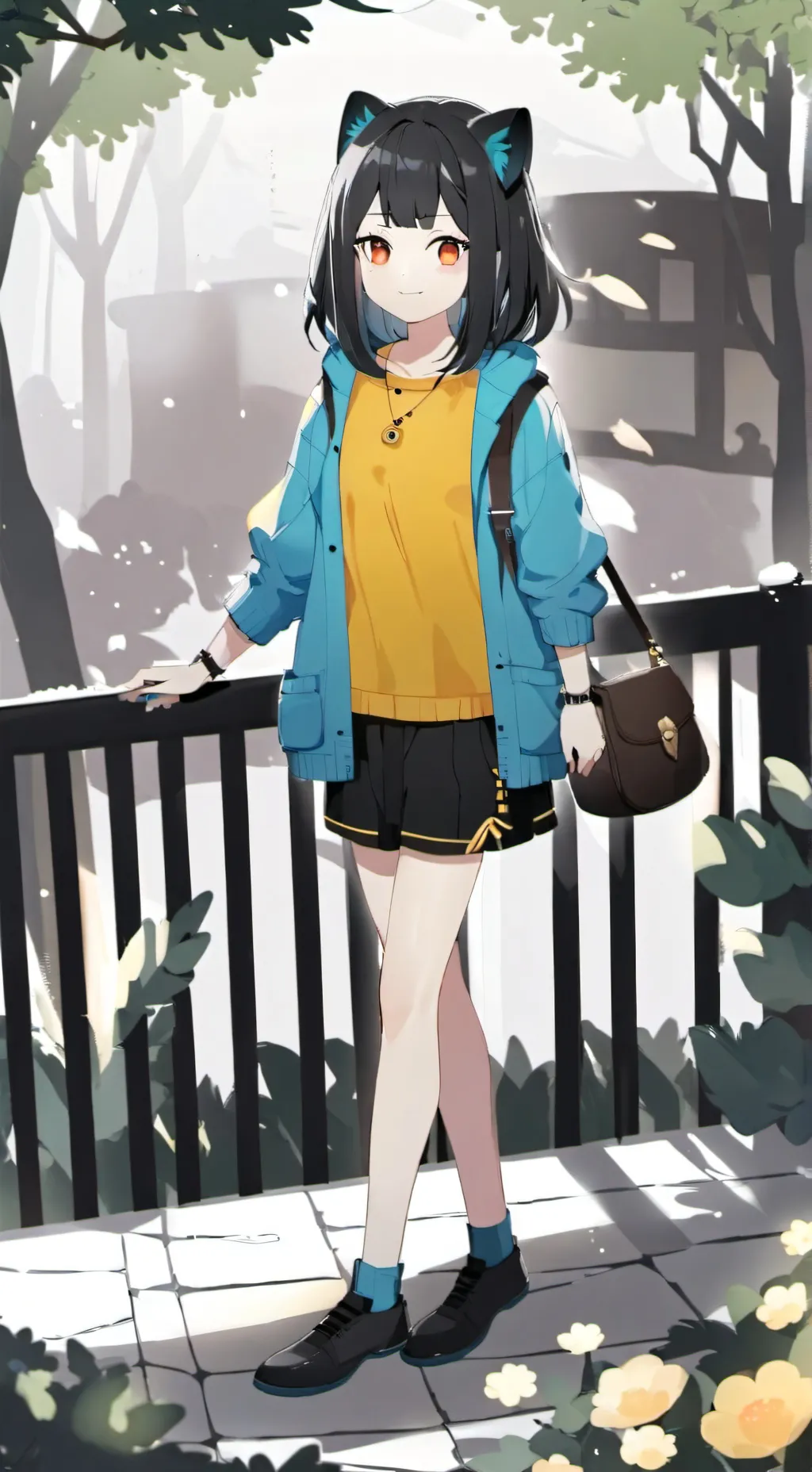 ai character: Landslide background