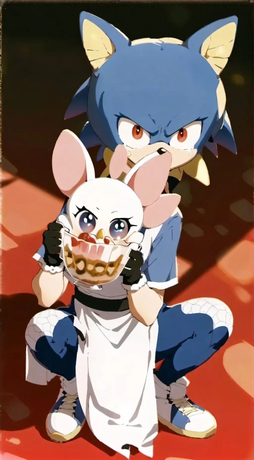 ai character: Sonic background