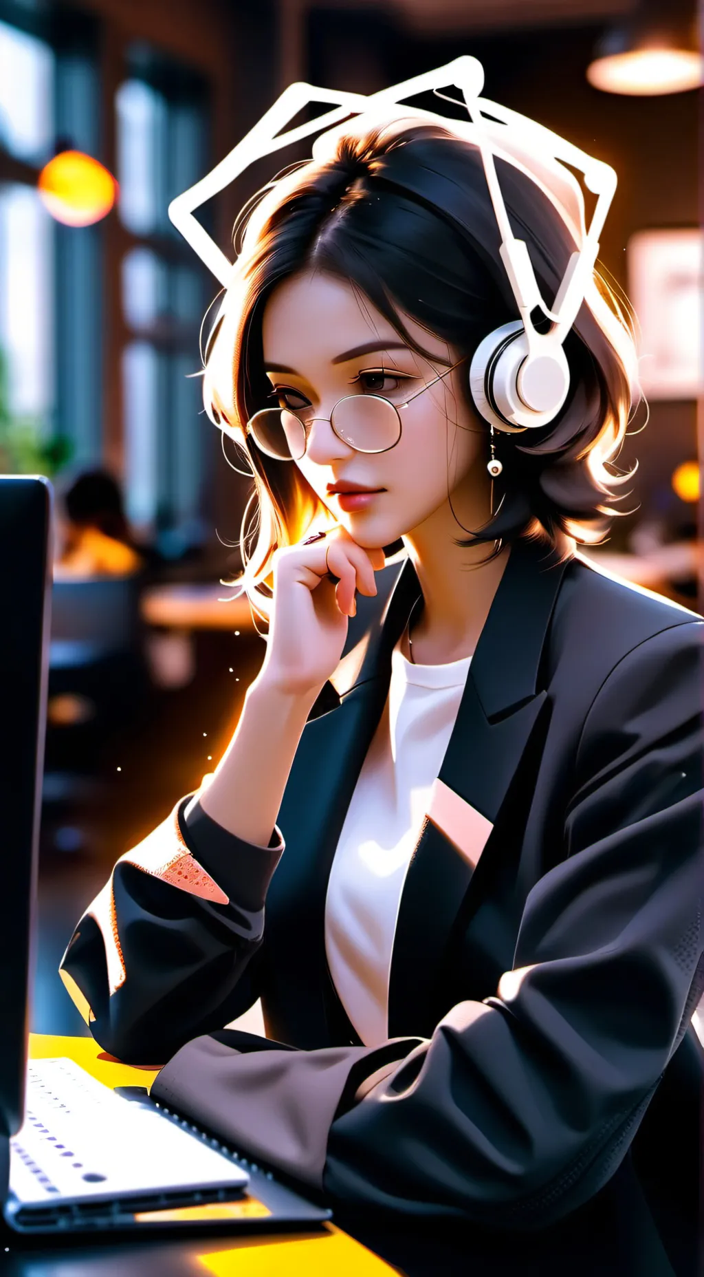 ai character: Sofia background