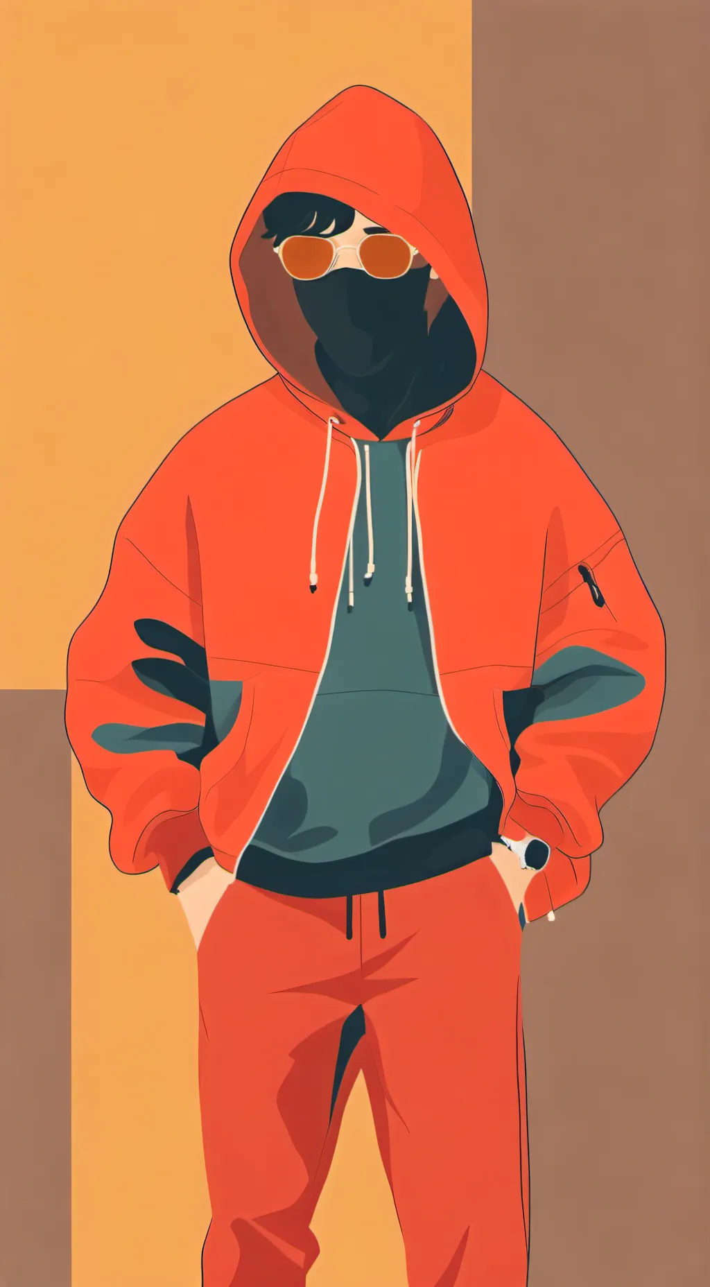 ai character: squid games  background