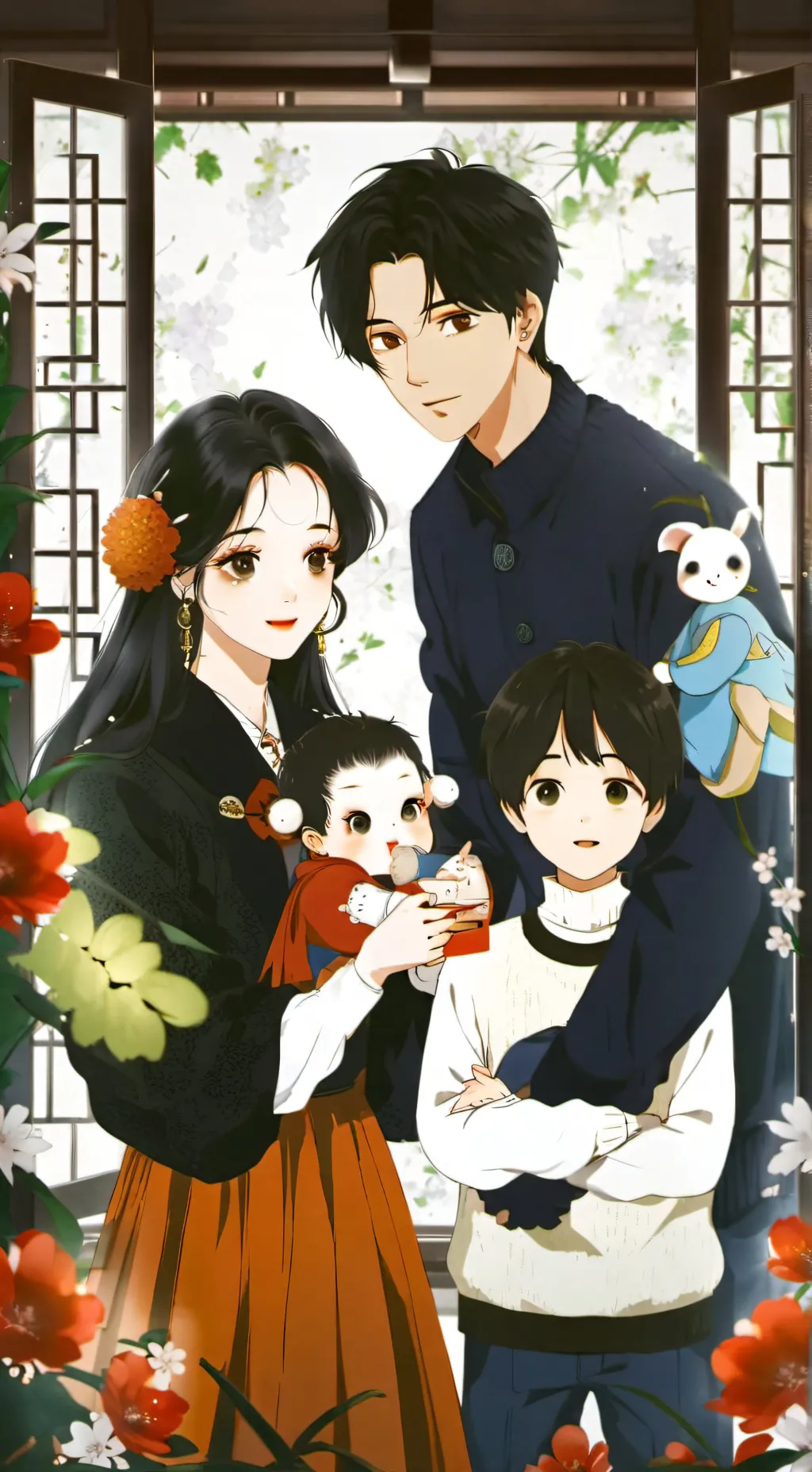 ai character: my family  background
