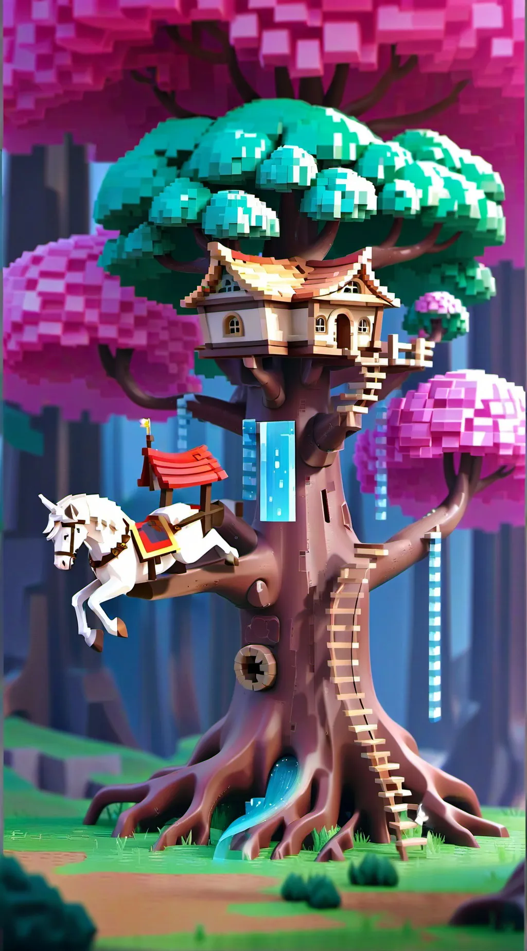 ai character: MINECRAFT!?!? 🤯🤯🤯🤯 background
