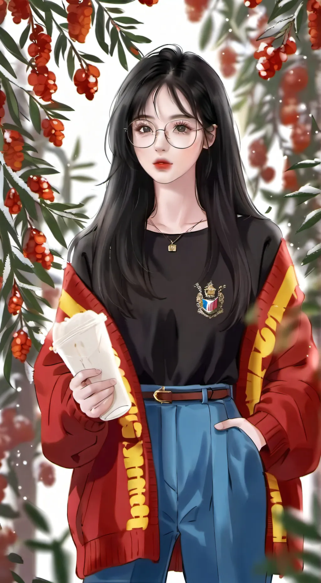 ai character: marinette background