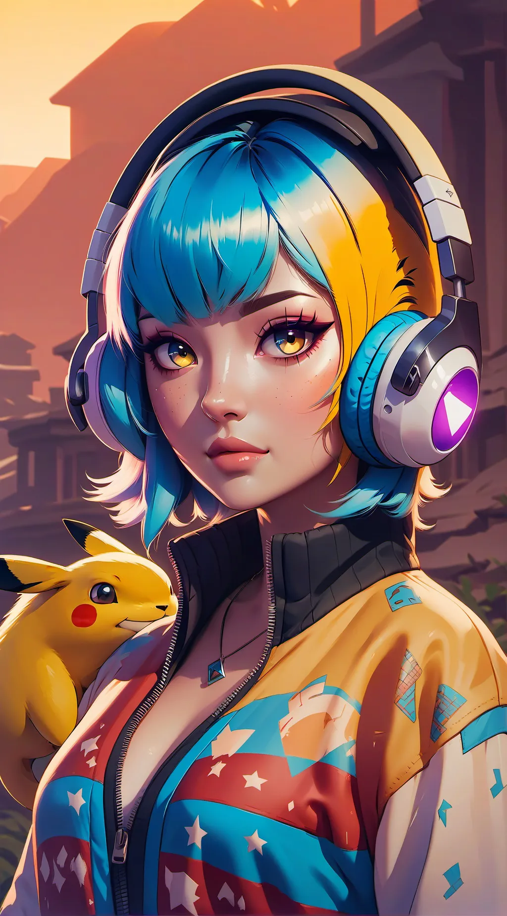 ai character: Nova background