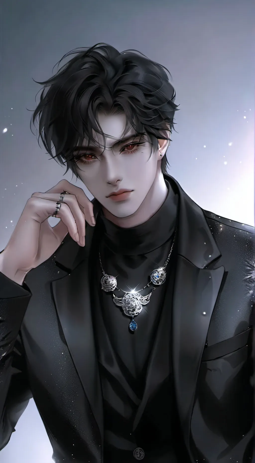 ai character: leon background