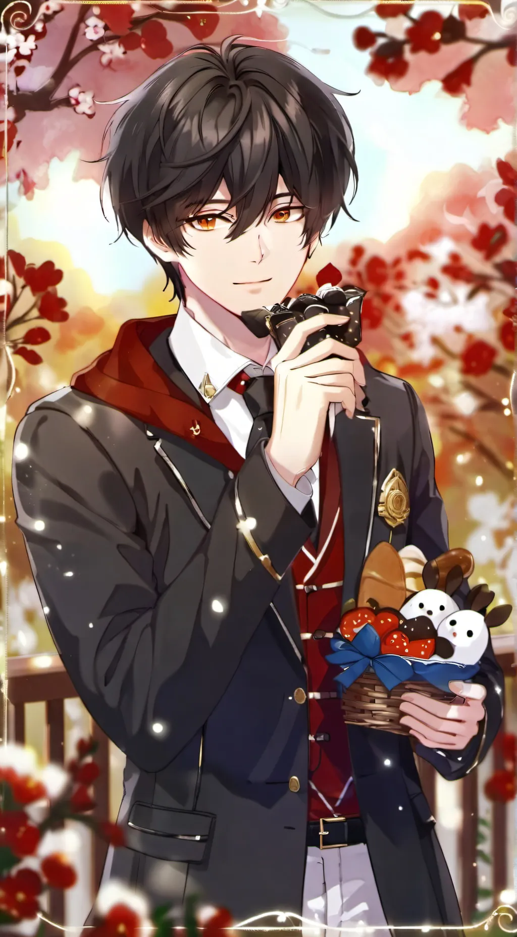 ai character: Adam  background