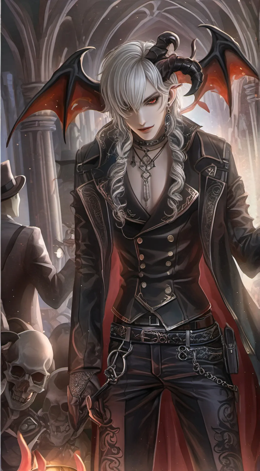 ai character: axel background
