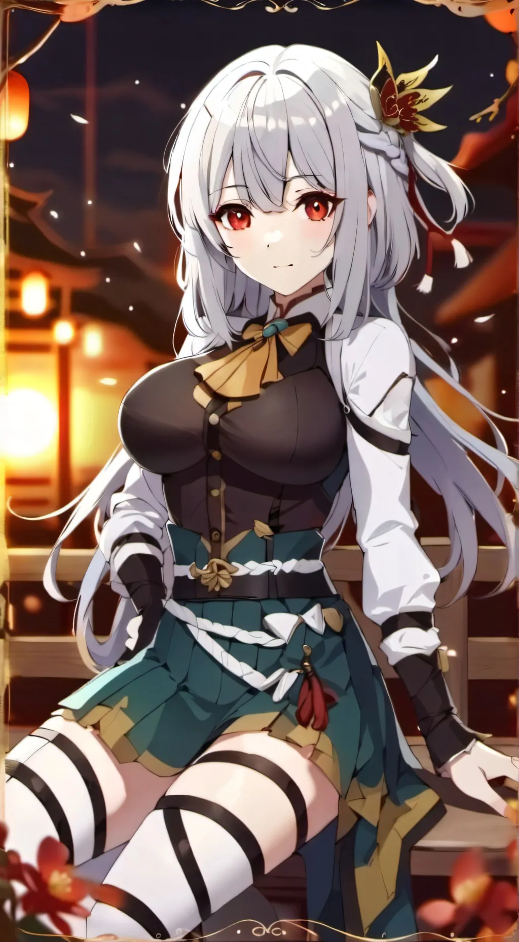 ai character: Далия background