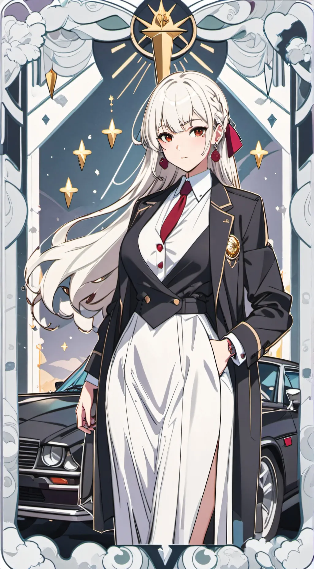 ai character: xia  background