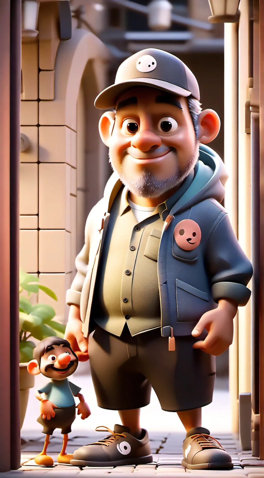 ai character: Stranger background
