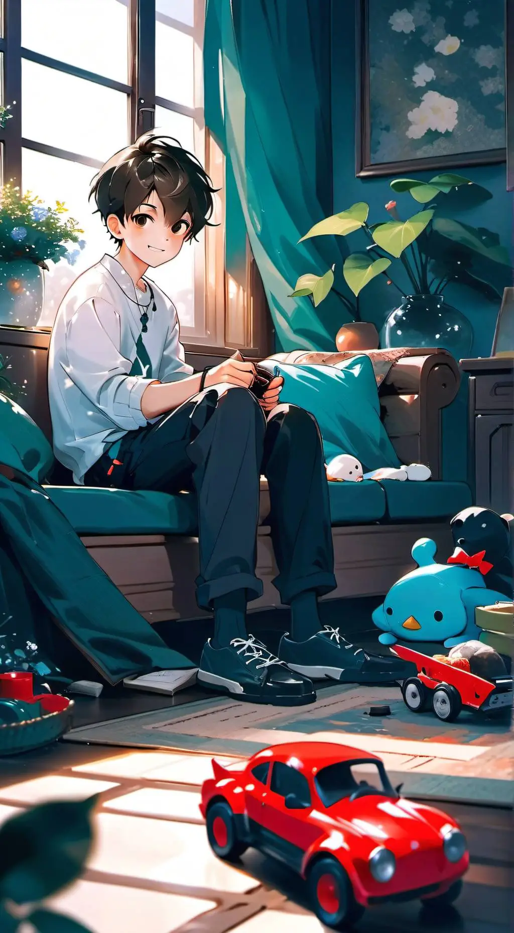 ai character: Jay(your son) background